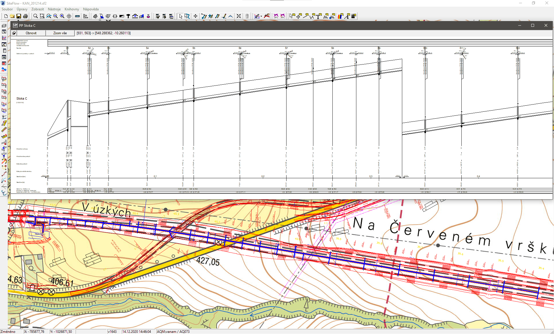 D6 REF Siteflow stoka C dxf