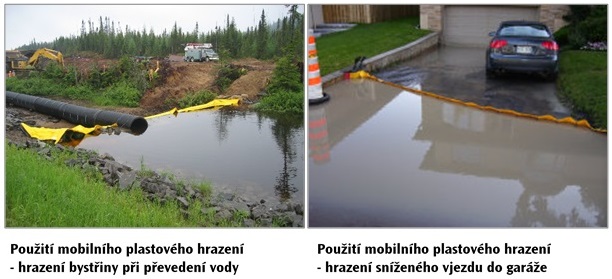 použití mobilního hrazení
