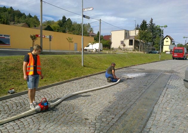 Měření kapacity požárních hydrantů